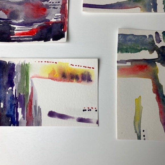 Watercolor Art Blank Cards - Picture 5 of 7